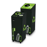 NOVITUS Recyklobox Mini – pojemnik kaucyjny na butelki PET i puszki