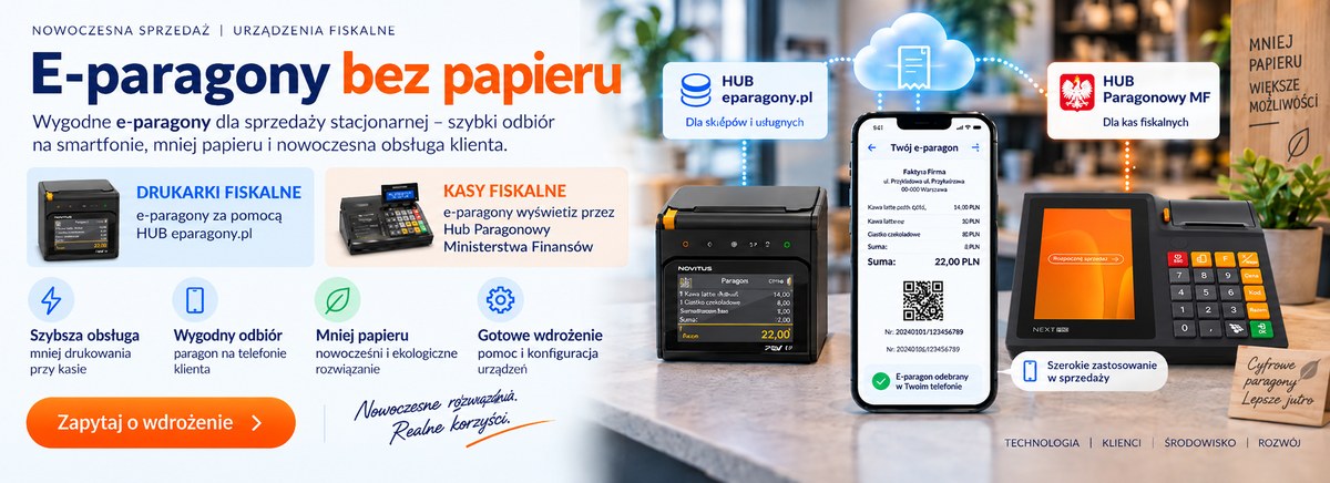 E-paragony z NOVITUS Next Pro