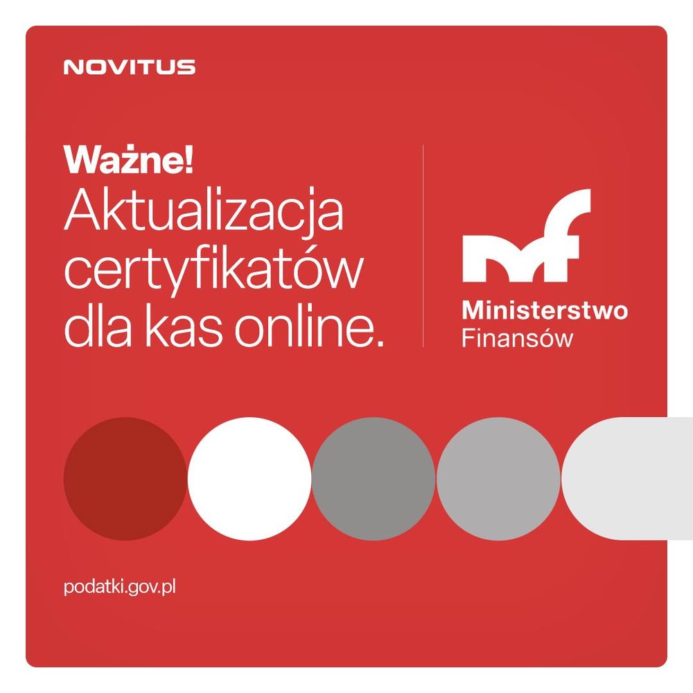 Uwaga użytkownicy kas online!