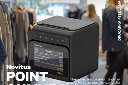 NOVITUS POINT ONLINE nowoczesna drukarka fiskalna dla Twojego biznesu