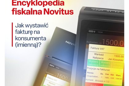 Faktura imienna na kasach Novitus Next Pro/One Pro? To prostsze niż…