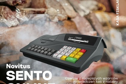 NOVITUS SENTO ONLINE kasa fiskalna do małych i średnich punktów sprzedaży